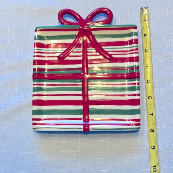 HOLIDAYAY CHRISTMAS CERAMIC PLATE - Picture 5 of 5